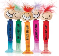 NEW CORN PLASTIC GOOFY PEN
