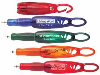 CLASSIC FLIP OUT CARABINER GEL PEN