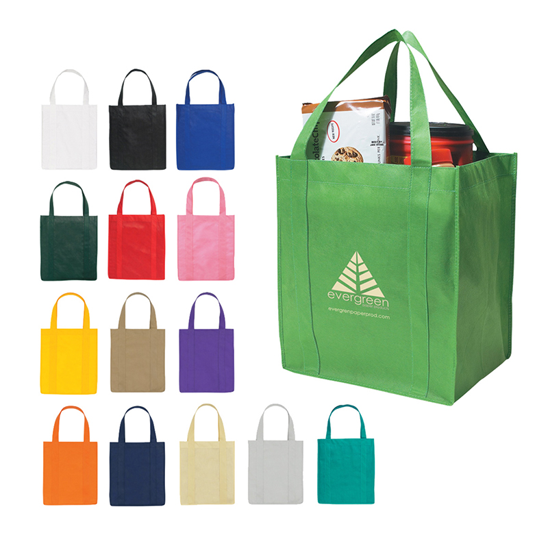 RUGGED NON WOVEN SHOPPER TOTE - Logo Products for Camps