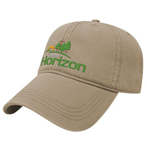 UPSCALE UNSTRUCTURED CAP, EMBROIDERED